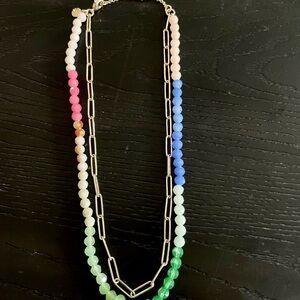 J. Crew Multicolor Beaded Necklace